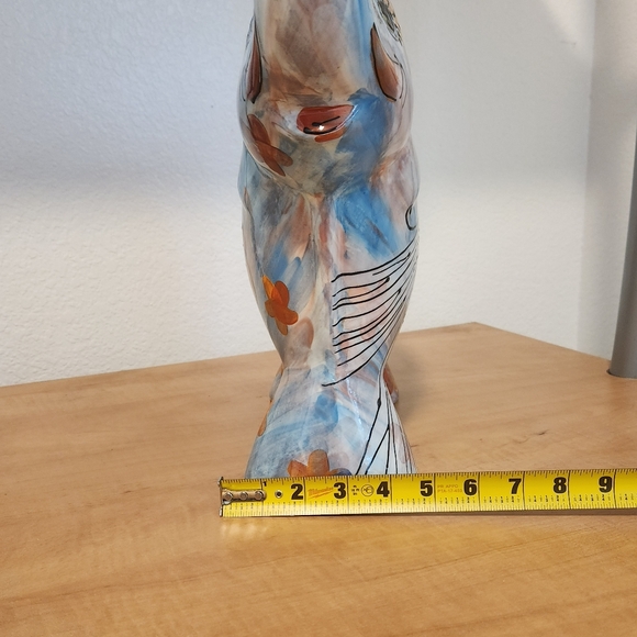 Hand-Painted Ceramic Elephant Figurine - Picture 10 of 11